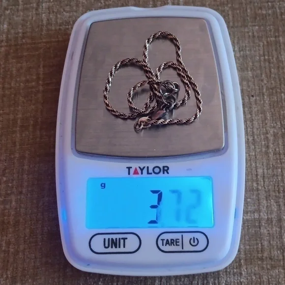 Twisted Rope Chain Gold Plated 925 Italy Silver Ankle Bracelet - Picture 8 of 8